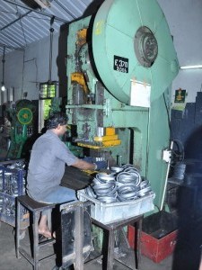 100 TON C FRAME MECHANICAL PRESS